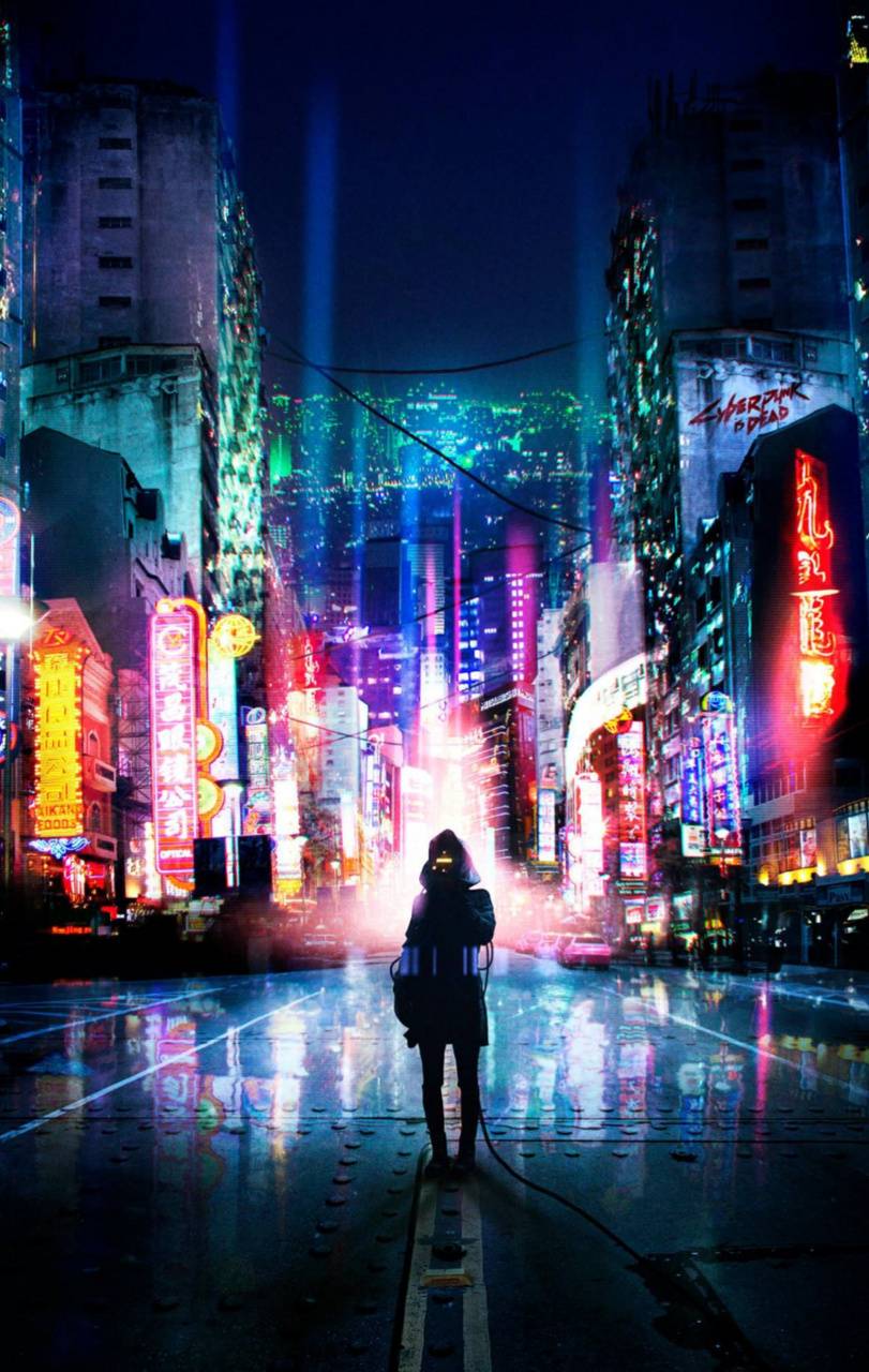 811x1280 Cyberpunk Wallpaper HD