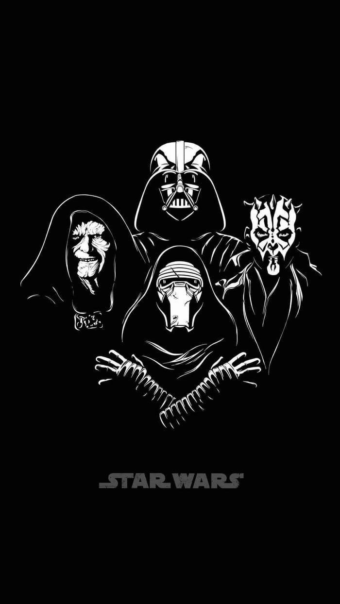 700x1244 Star Wars Black Wallpaper