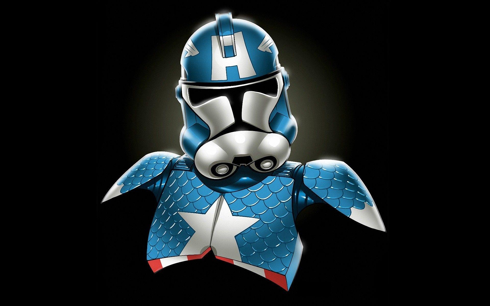 1920x1200 star, Wars, Minimalistic, Stormtroopers, Captain, America, Marvel, Comics, Redneck Wallpaper HD / Desktop and Mobile Background