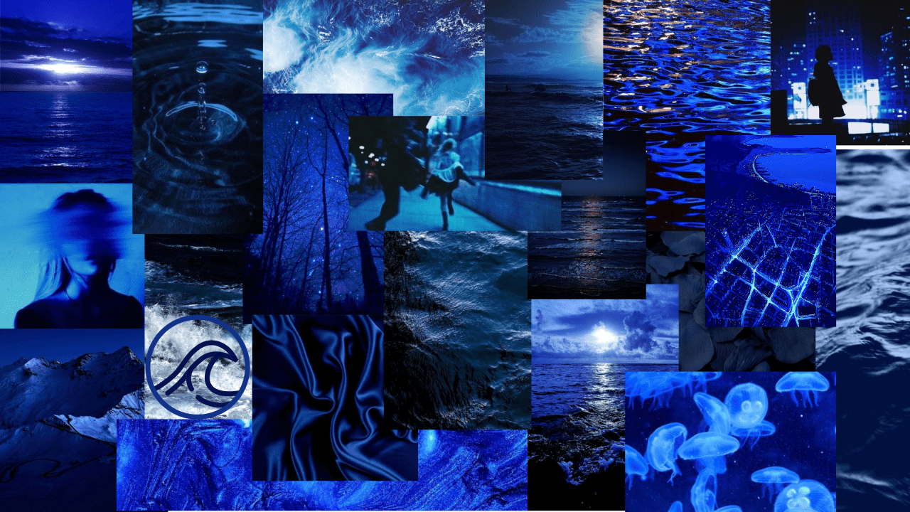 1280x720 Aesthetic Laptop Aesthetic Blue Desktop Wallpaper / Free download collection of aesthetic wallpaper for your desktop and mobile