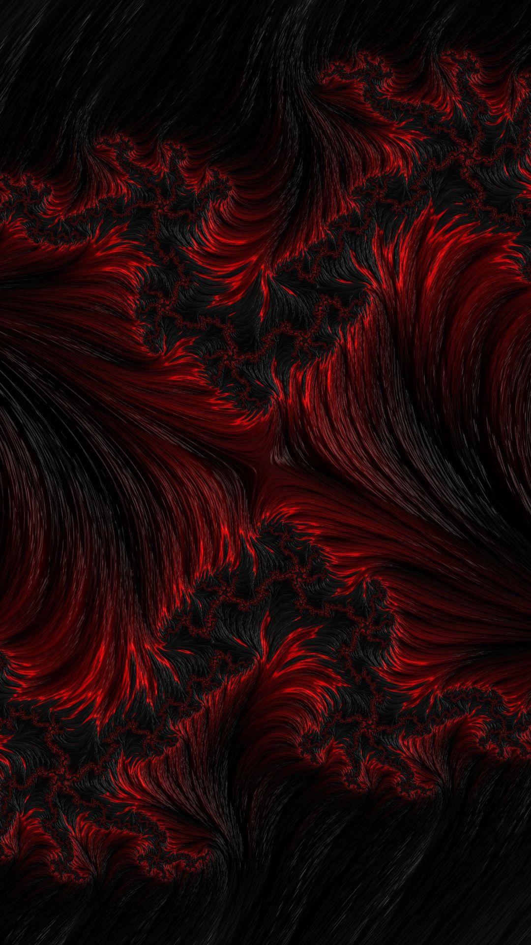 1080x1920 Download Red Dark Threads, Abstract, Art Wallpaper, 1080x Samsung Galaxy S S Note, Sony Xperia Z, Z Z Z HTC One, Lenovo Vibe, Google Pixel OnePlus Honor Xiaomi Redmi Note