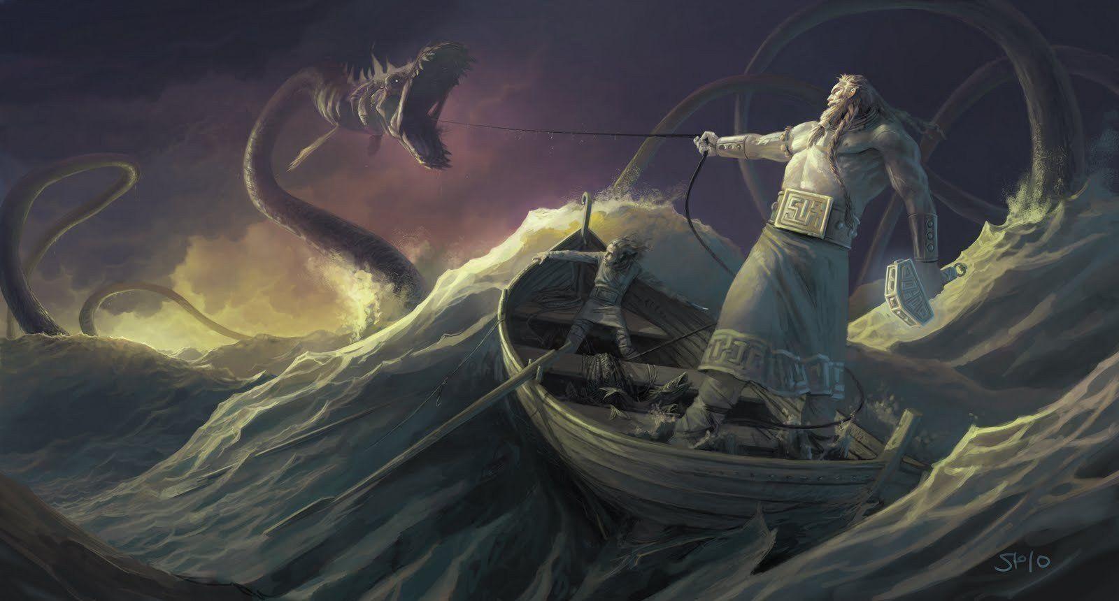 1600x860 Norse Mythology Jormungand