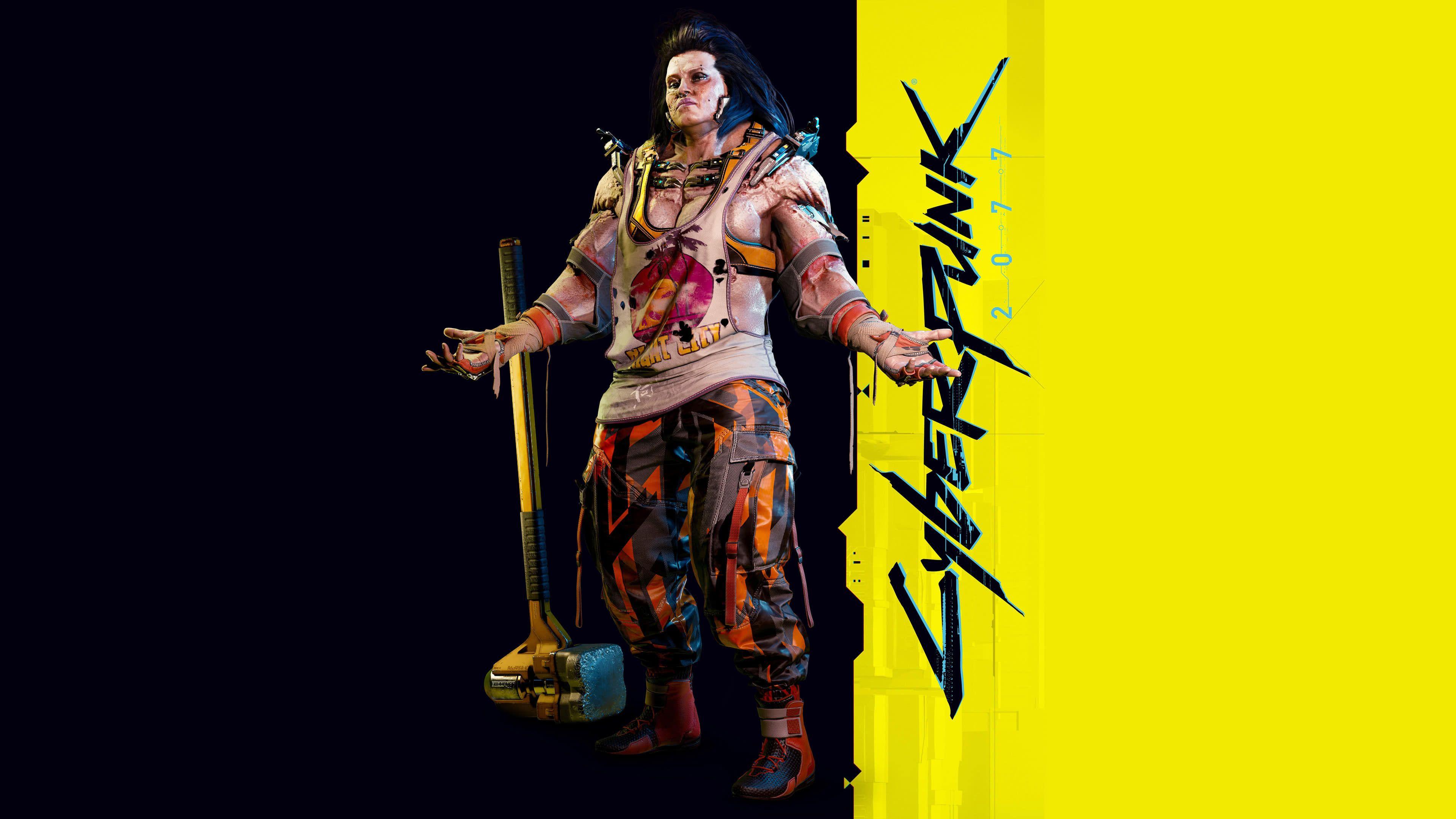 3840x2160 Cyberpunk 2077 Sasquatch UHD 4K Wallpaper