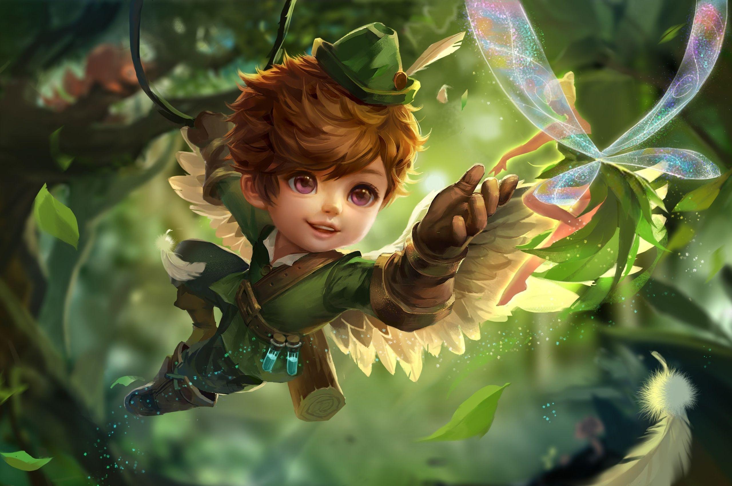 2560x1700 Boy Fairy Purple Eyes Wings Chromebook Pixel HD 4k Wallpaper, Image, Background, Photo and Picture