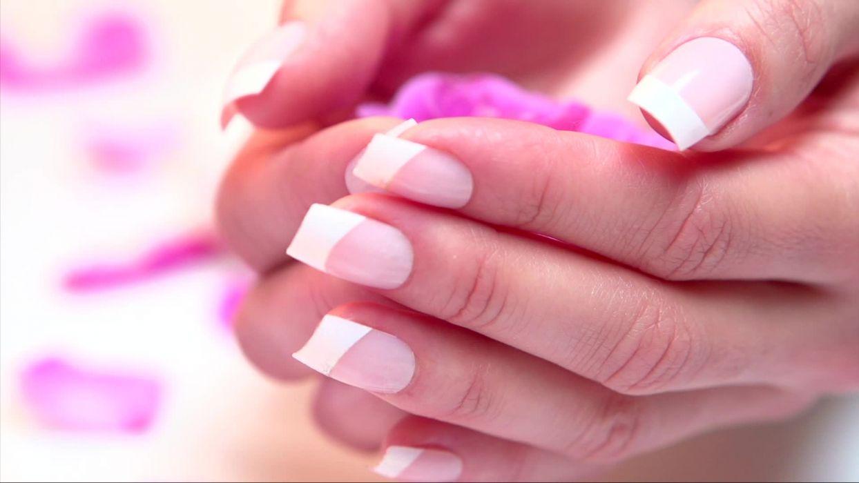 1244x700 Hands Nails Finger Manicure Pink Petals Wallpaperx1080