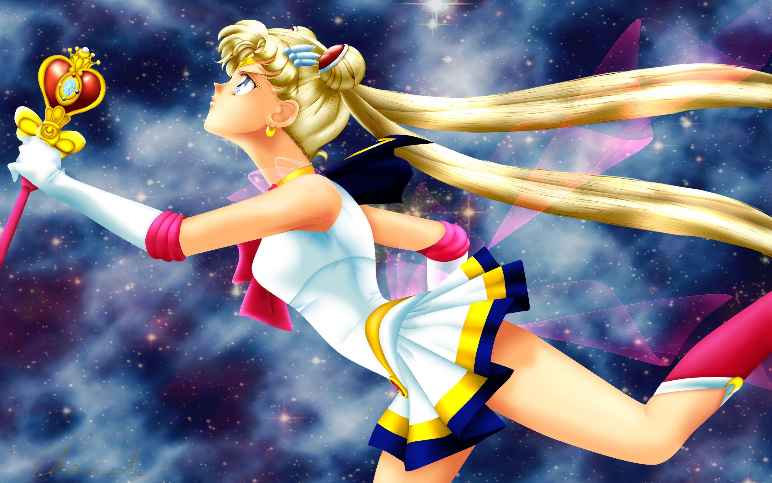 2560x1600 Sailor Moon 3D Wallpaper