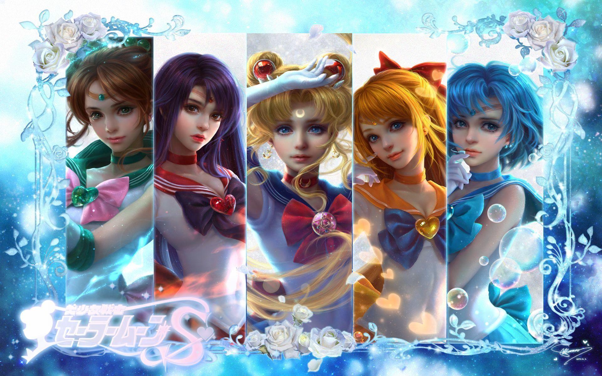 1920x1200 Sailor Moon 3D Wallpaper