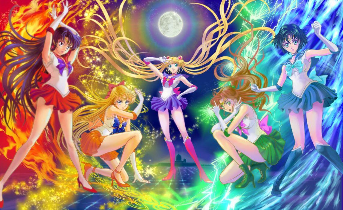1144x700 Sailor Moon Background Free HD Wallpaper