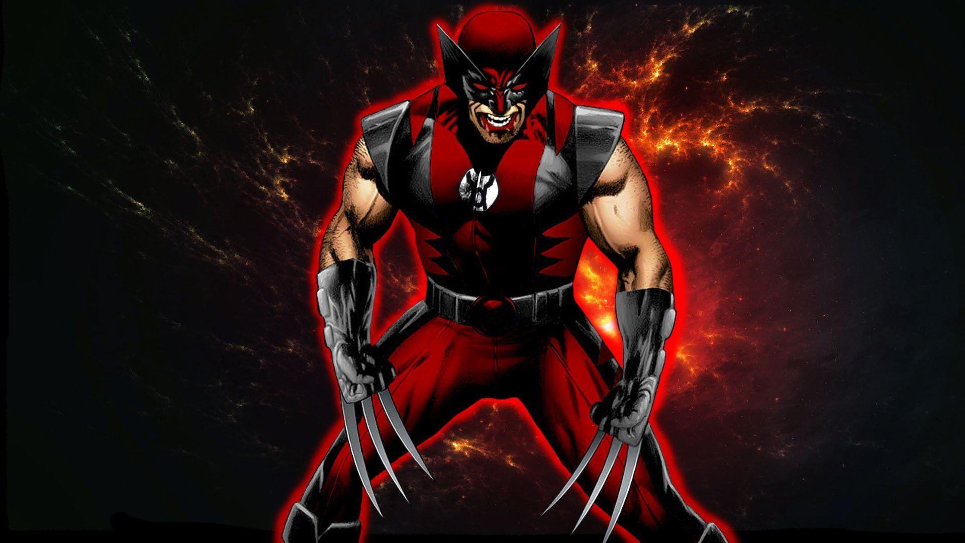 1920x1080 Red Lantern Wolverine
