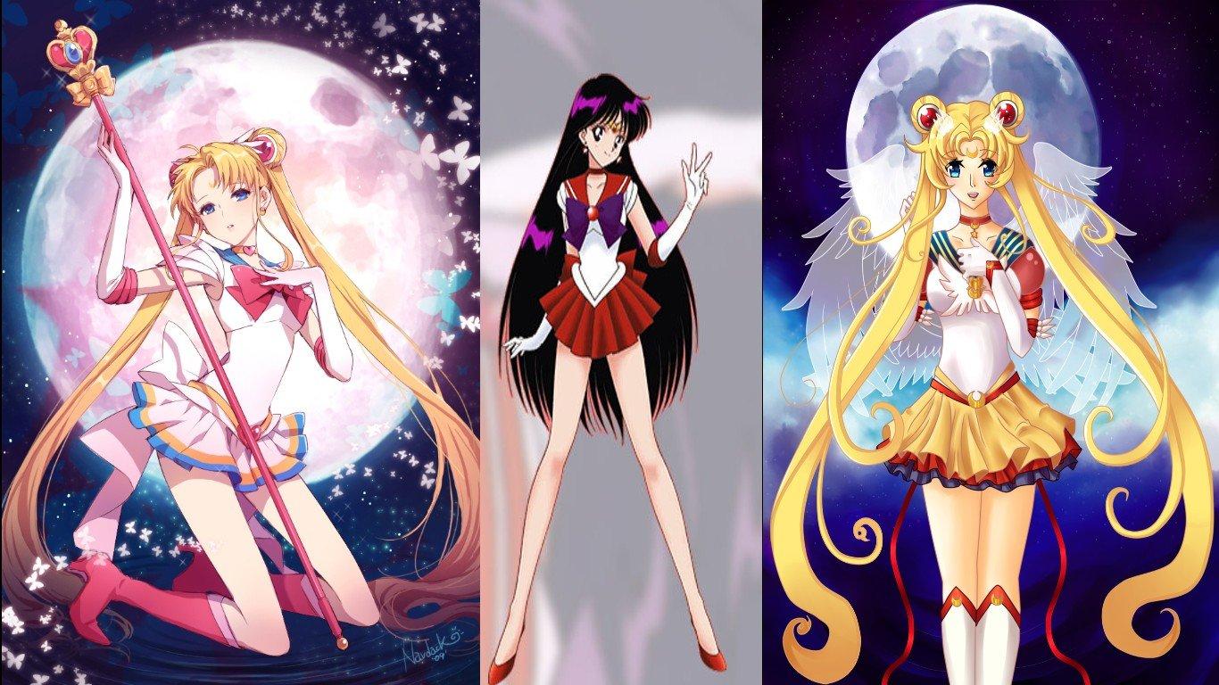 1366x768 Sailor Moon wallpaper 1366x768 (laptop) desktop background