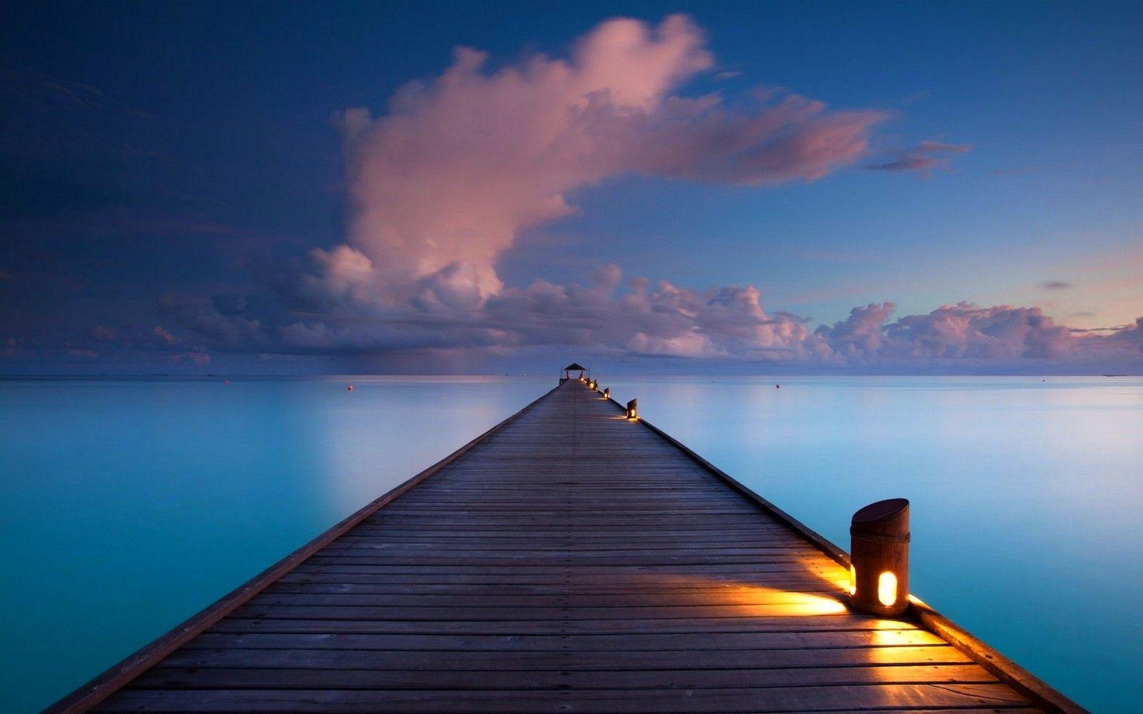 1600x1000 Sunset Maldives Wallpaper 1600×1000