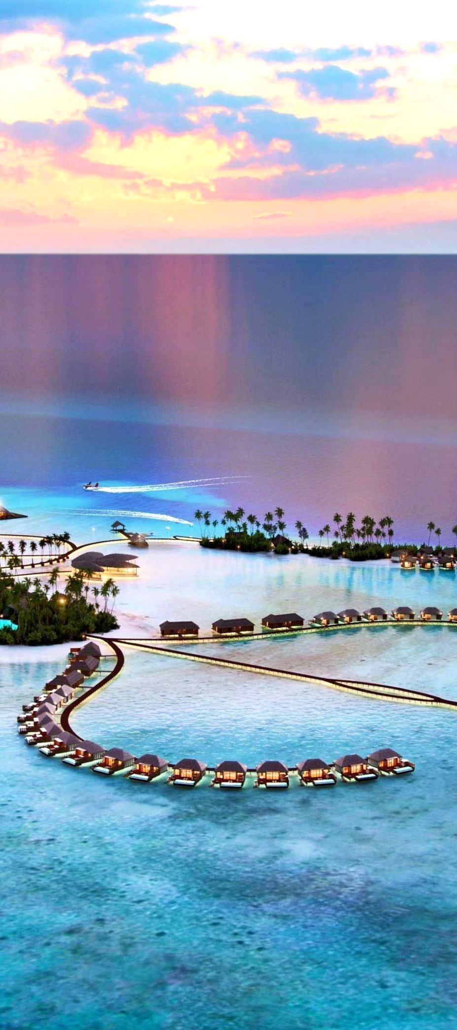 927x2090 iPhone Wallpaper Maldives resort aerial view island sea HD. Maldives wallpaper, Maldives resort, Island wallpaper