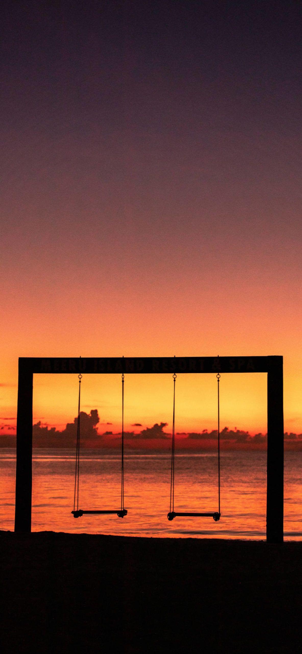 1183x2560 Sunset Wallpaper for iPhone Pro Max, X, 6