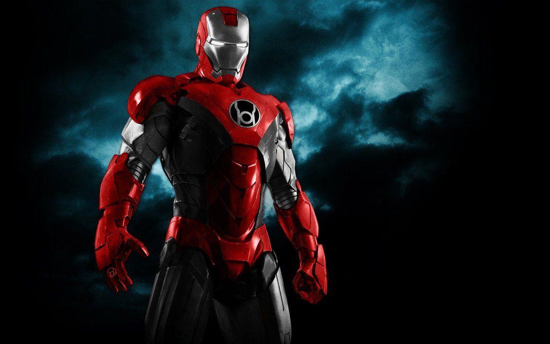 1131x707 Iron Man Red Lantern Armor