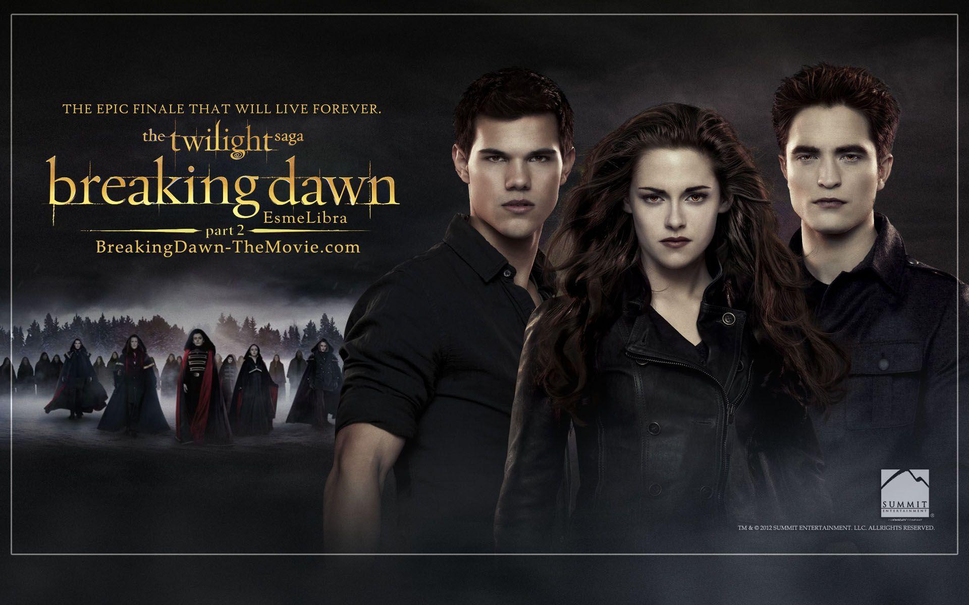 1920x1200 Free download Breaking Dawn Part 2 Wallpaper Twilight Series Wallpaper 32562179 [1920x1200] for your Desktop, Mobile & Tablet. Explore Twilight Breaking Dawn Wallpaper. Free Twilight Wallpaper, Free Twilight Wallpaper