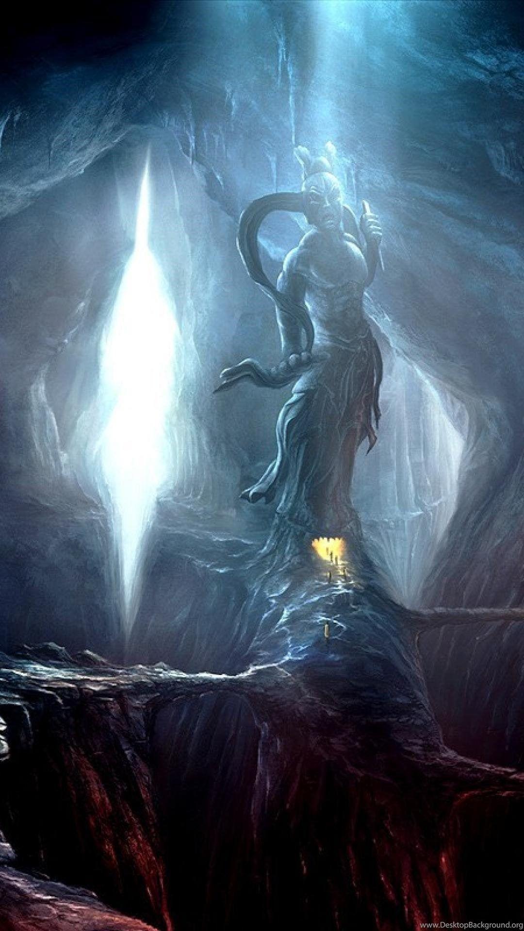 1080x1920 Dark Fantasy Landscape iPhone 6 Plus Wallpaper Desktop Background