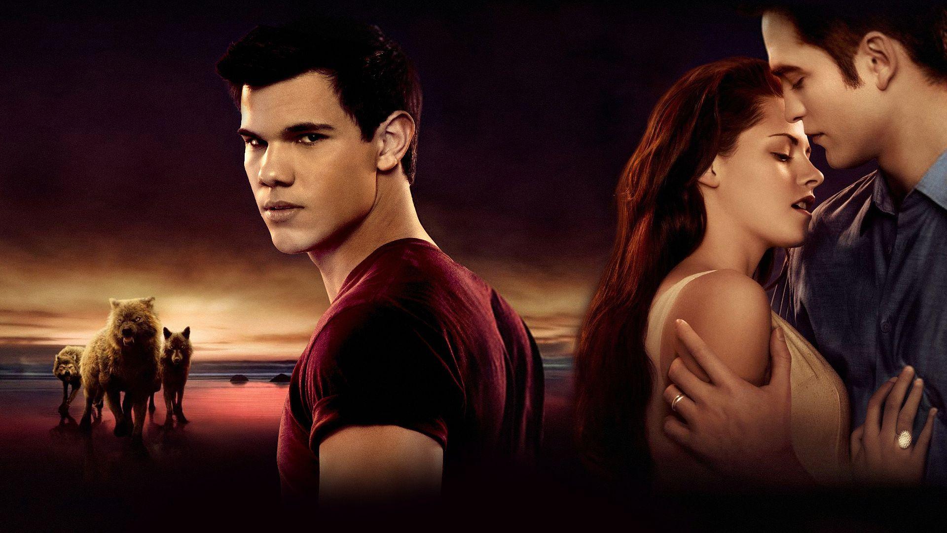 1920x1080 Photo Wallpaper Dawn, Wolf, Kristen Stewart, Robert Saga Breaking Dawn Part 1 Edward