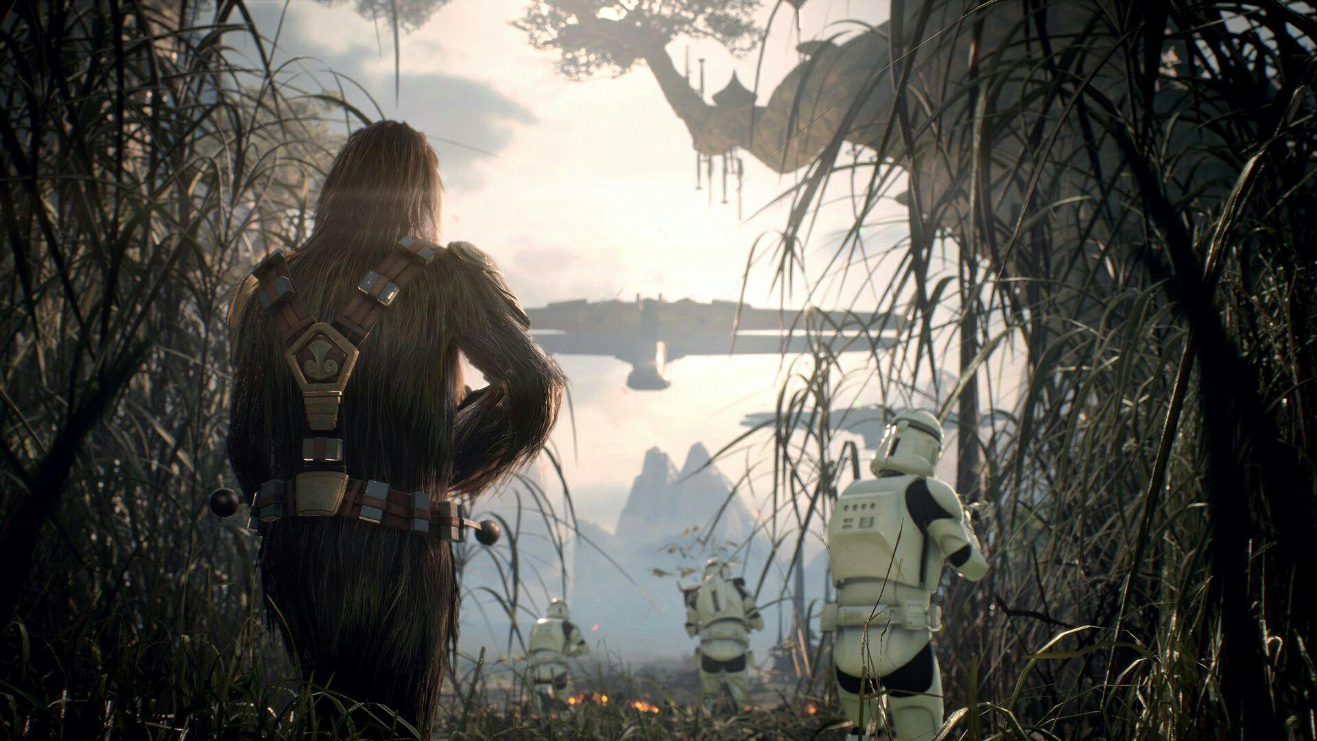 1920x1080 Star Wars Battlefront II Kashyyyk. Star wars battlefront, Battlefront, Star wars