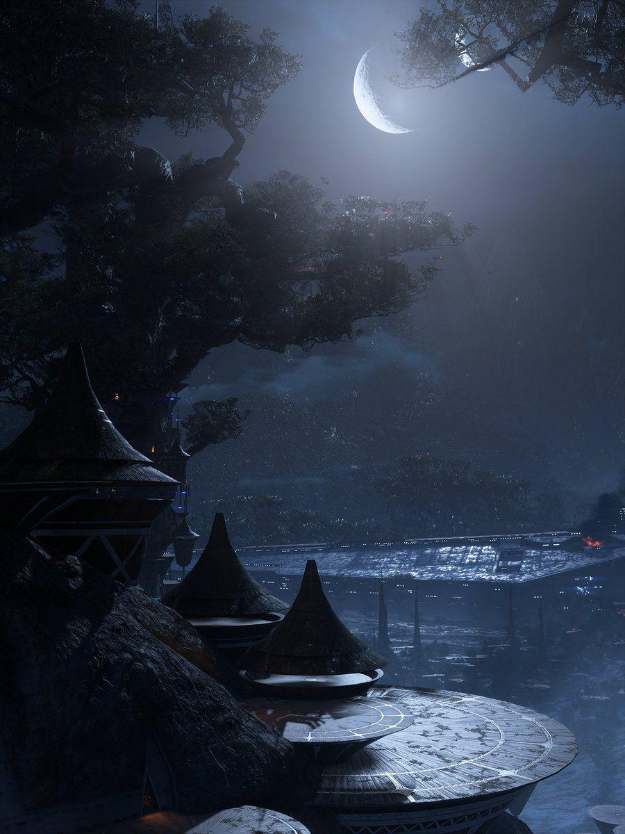 900x1200 Petri Levälahti Night // Star Wars Battlefront II