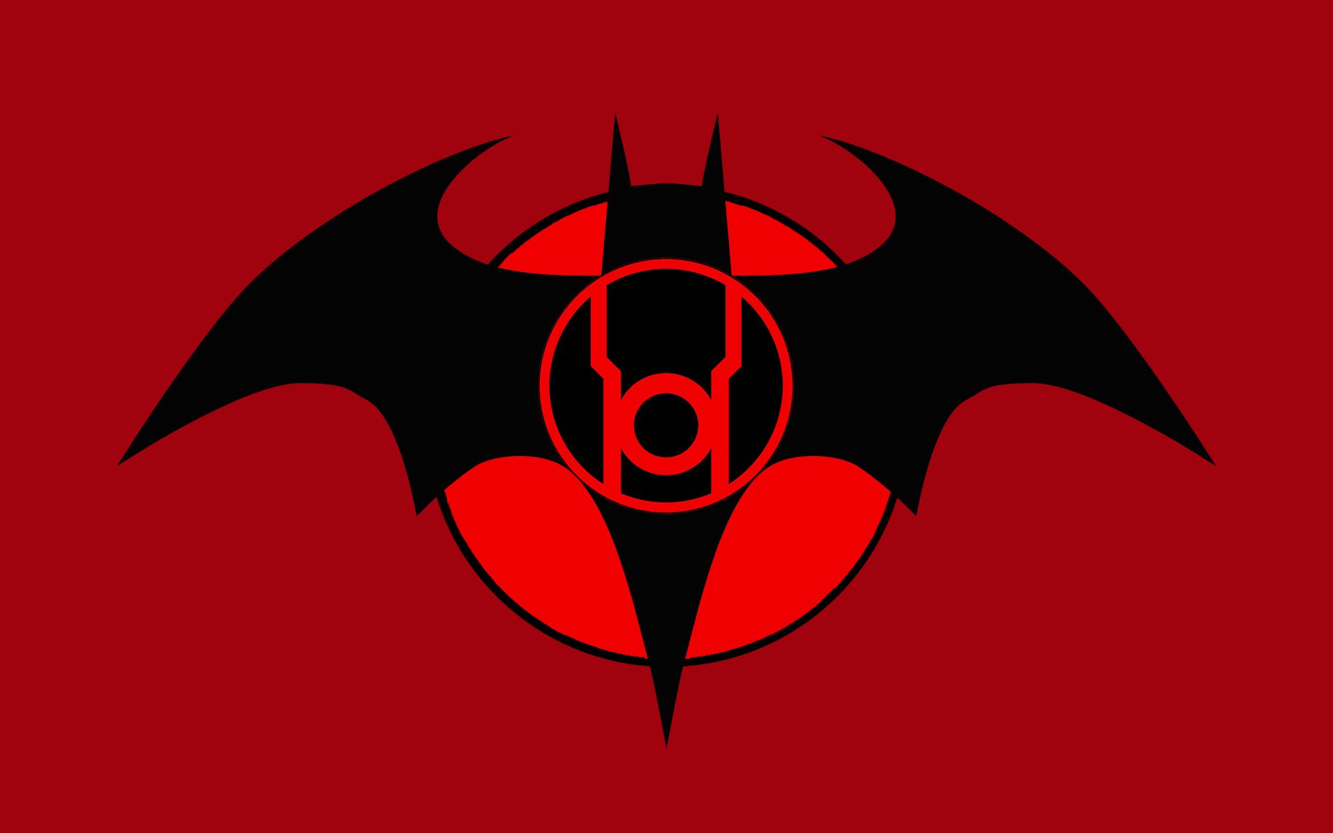 1920x1200 Batman Red Lantern Flashpoint By Angel Of DeathX1