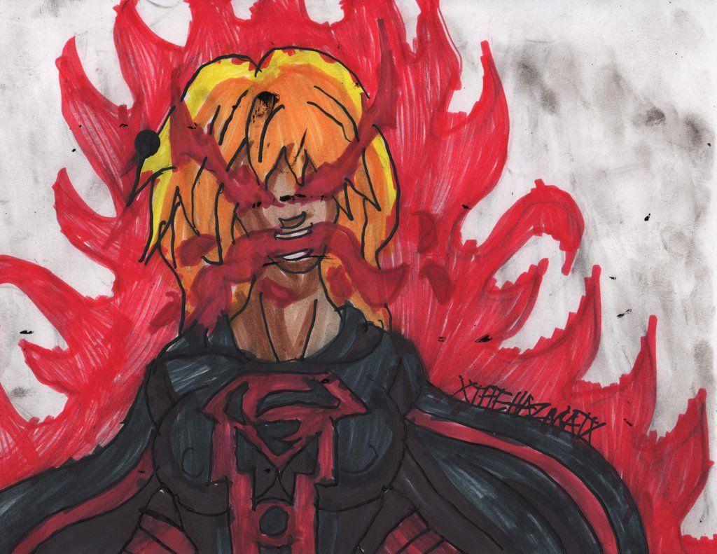 1024x791 Supergirl Red Lantern Wallpaper