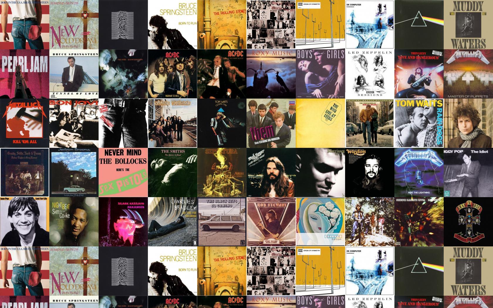 1680x1050 Bruce Springsteen Born In Usa Simple Minds 81 Wallpaper « Tiled Desktop Wallpaper