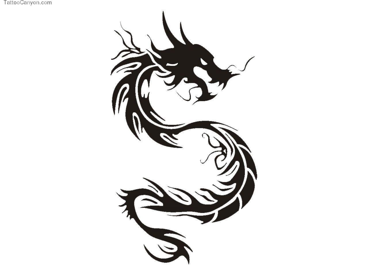 1280x960 Free Designs Chinese Dragon Tattoo Wallpaper Picture