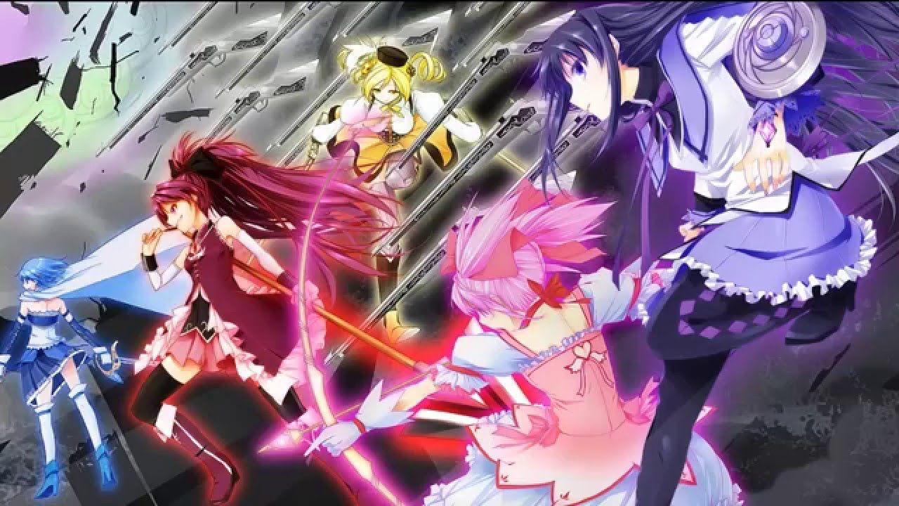 1280x720 madoka Magica Ost Magia Girl Anime Teams Wallpaper & Background Download
