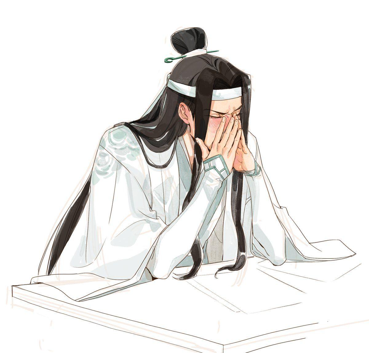 1200x1150 Lan WangJi Dao Zu Shi Anime Image Board