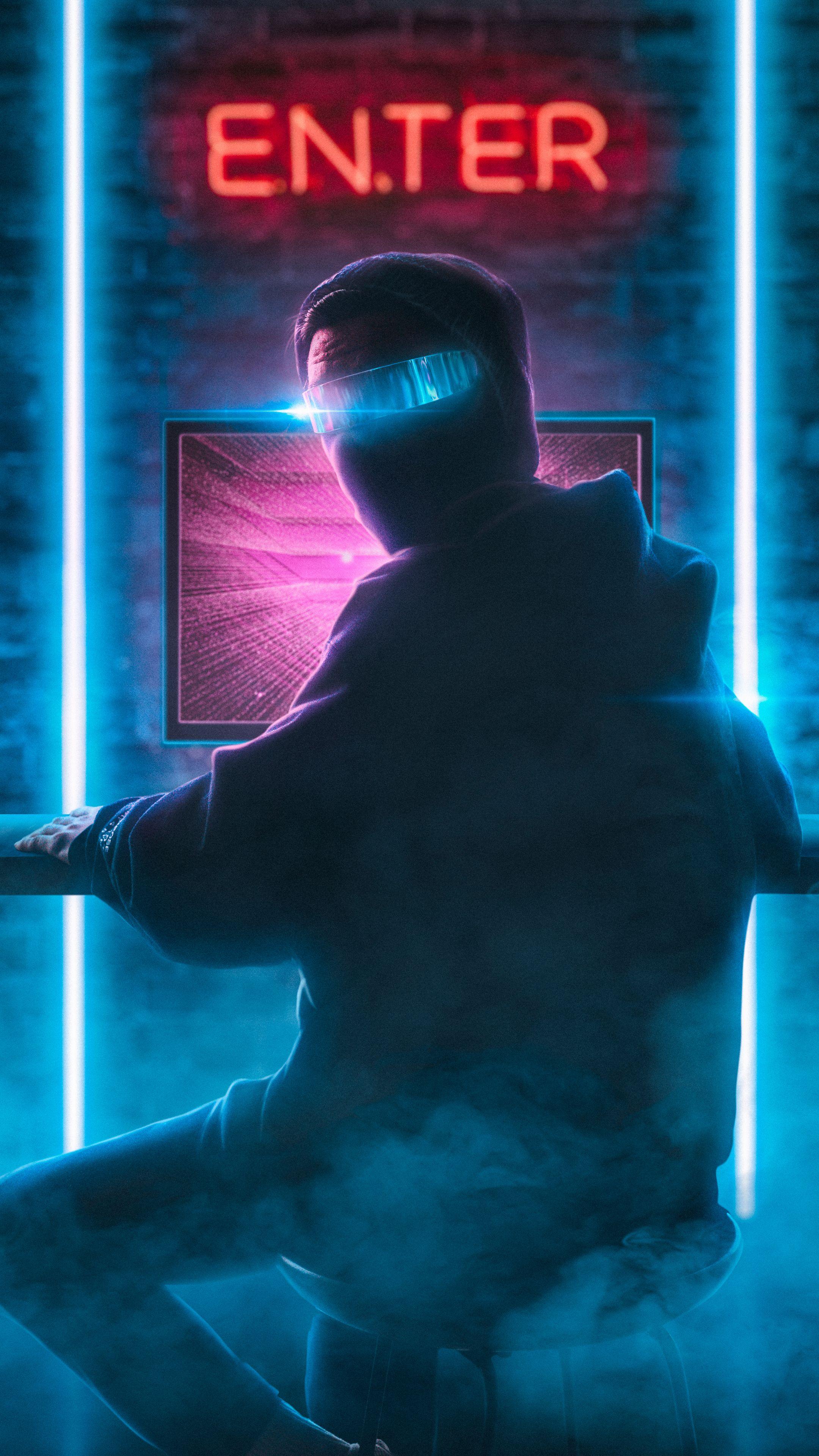 2160x3840 Hacker World Computer Sony Xperia X, XZ, Z5 Premium HD 4k Wallpaper, Image, Background, Photo and Picture