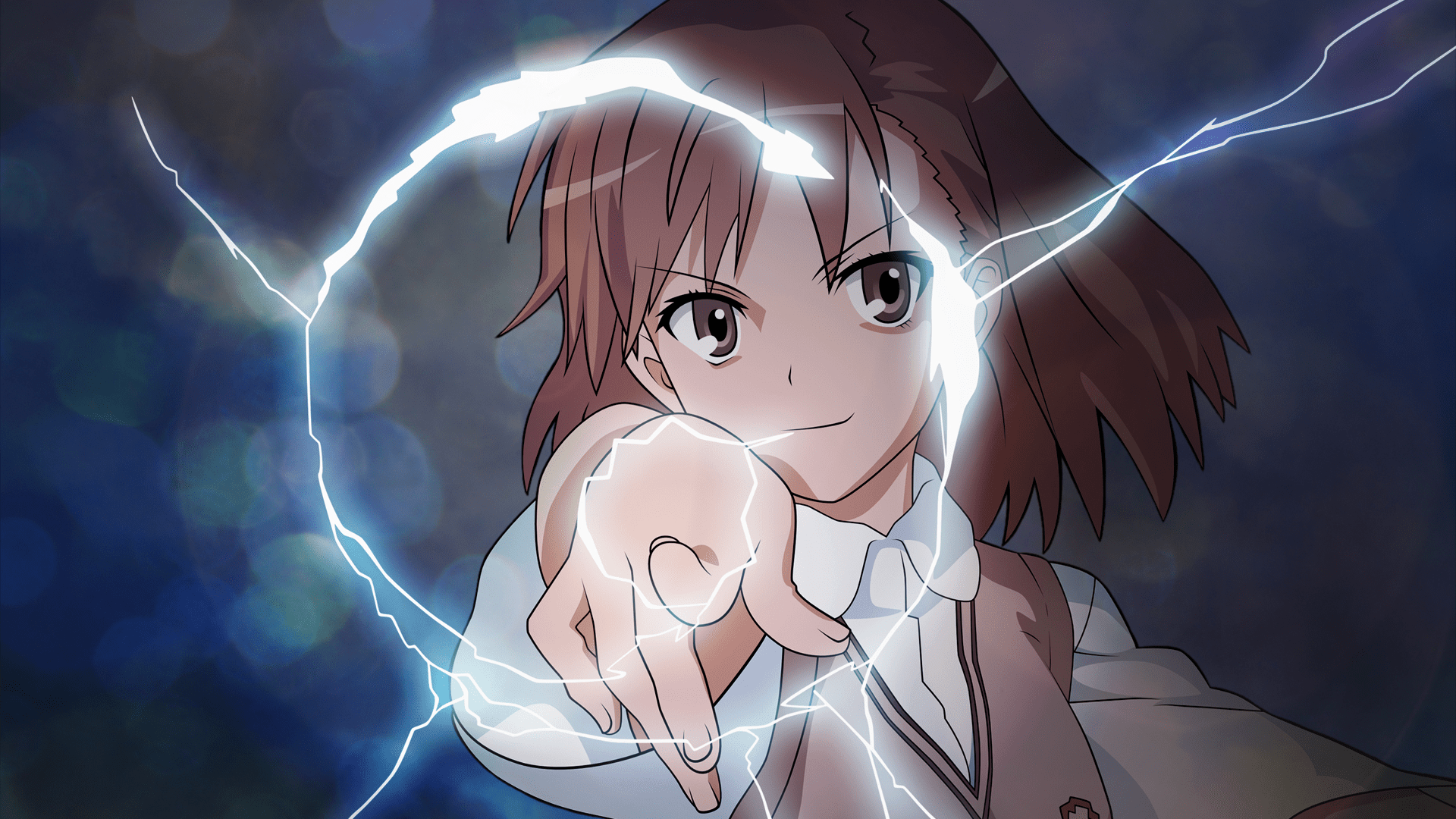 1920x1080 to Aru Kagaku No Railgun, #anime, #misaka Mikoto, Girl Magic Powers Wallpaper & Background Download