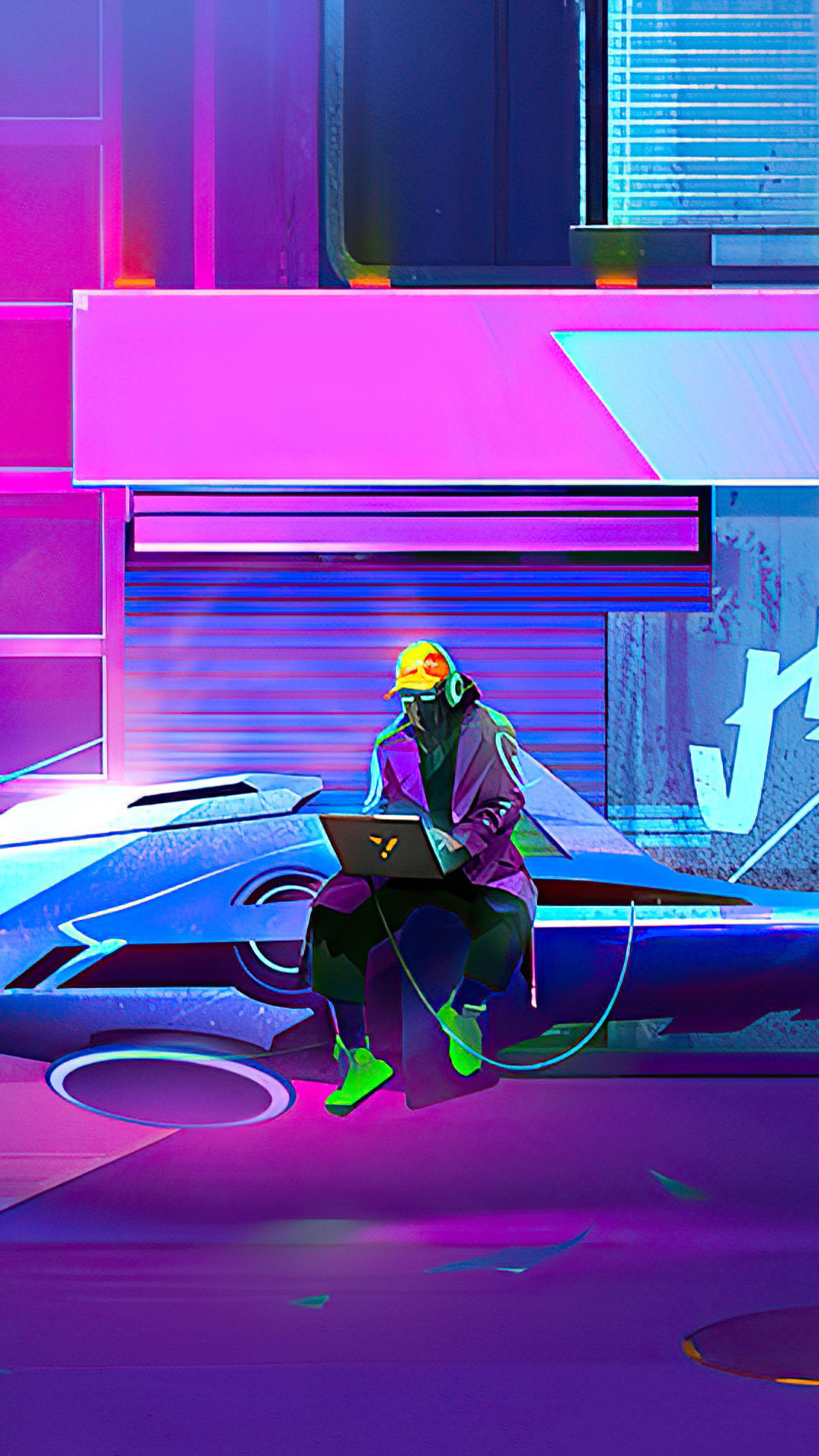 2160x3840 Cyberpunk Hacker Time Sony Xperia X, XZ, Z5 Premium HD 4k Wallpaper, Image, Background, Photo and Picture