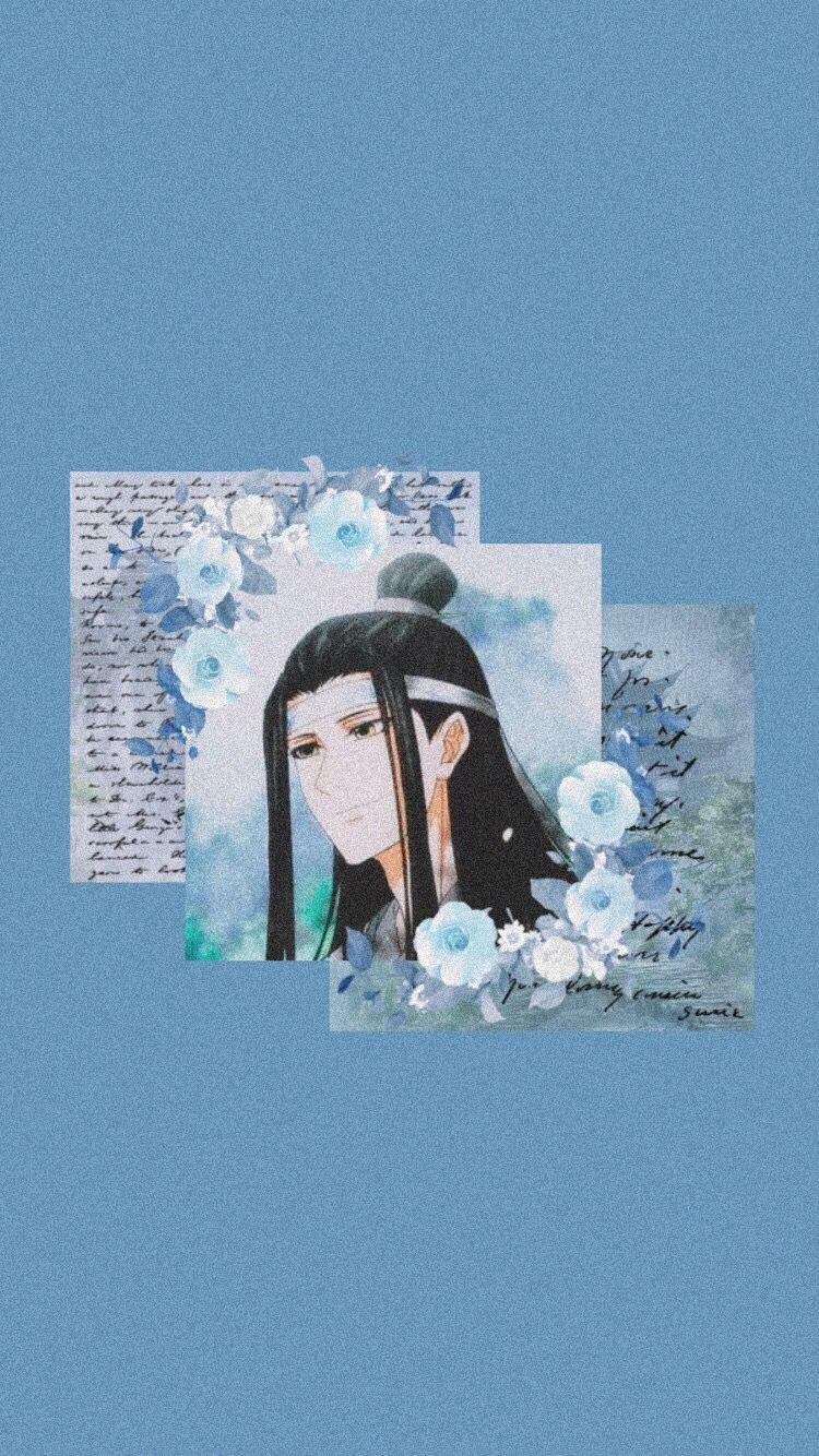 750x1334 freetoedit #modaozushi #wallpaper #aesthetic #lanwangji #thegrandmasterofdemoniccultivation #gusulan #remixed fro. Anime wallpaper, Aesthetic anime, Kawaii anime