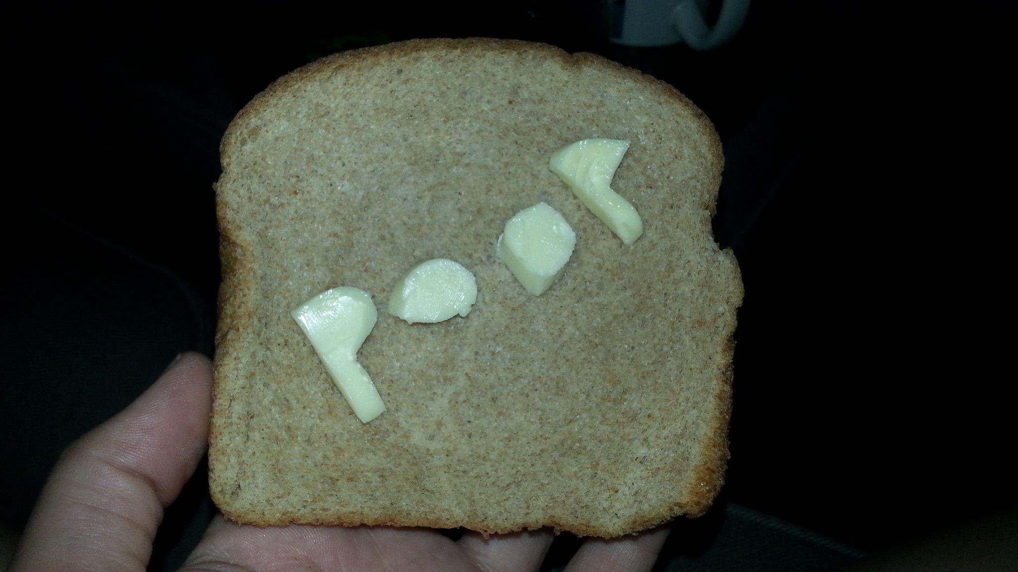 2048x1152 I asked my girlfriend to make me toast with butter