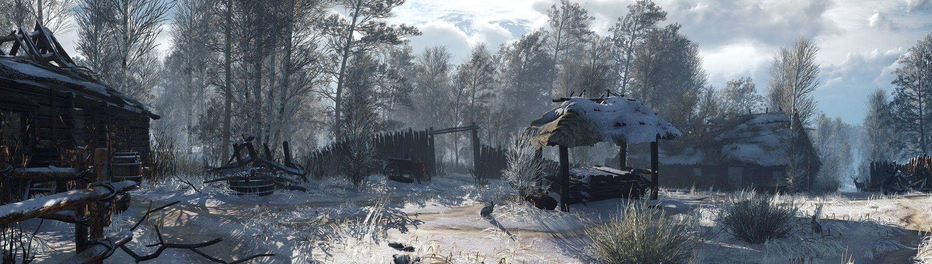 1916x543 Witcher 3 Dual Monitor Wallpaper