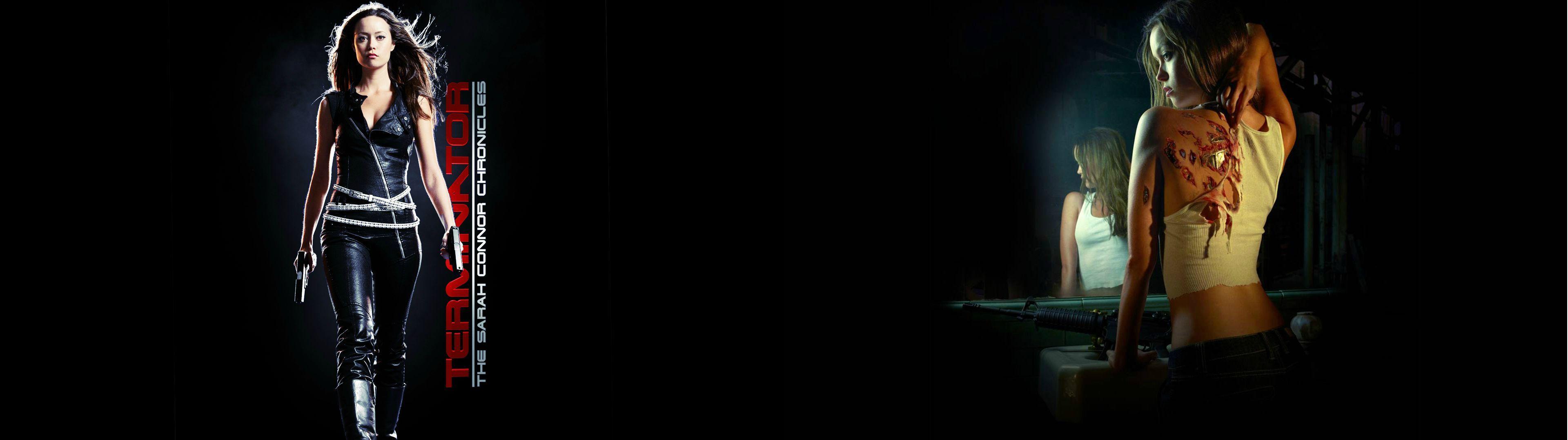3840x1080 Free download Dual Screen Wallpaper Terminator Sarah Connor Chronicles Summer Glau [3840x1080] for your Desktop, Mobile & Tablet. Explore Imgur Dual Monitor Wallpaper. CS GO Dual Monitor Wallpaper, Reddit