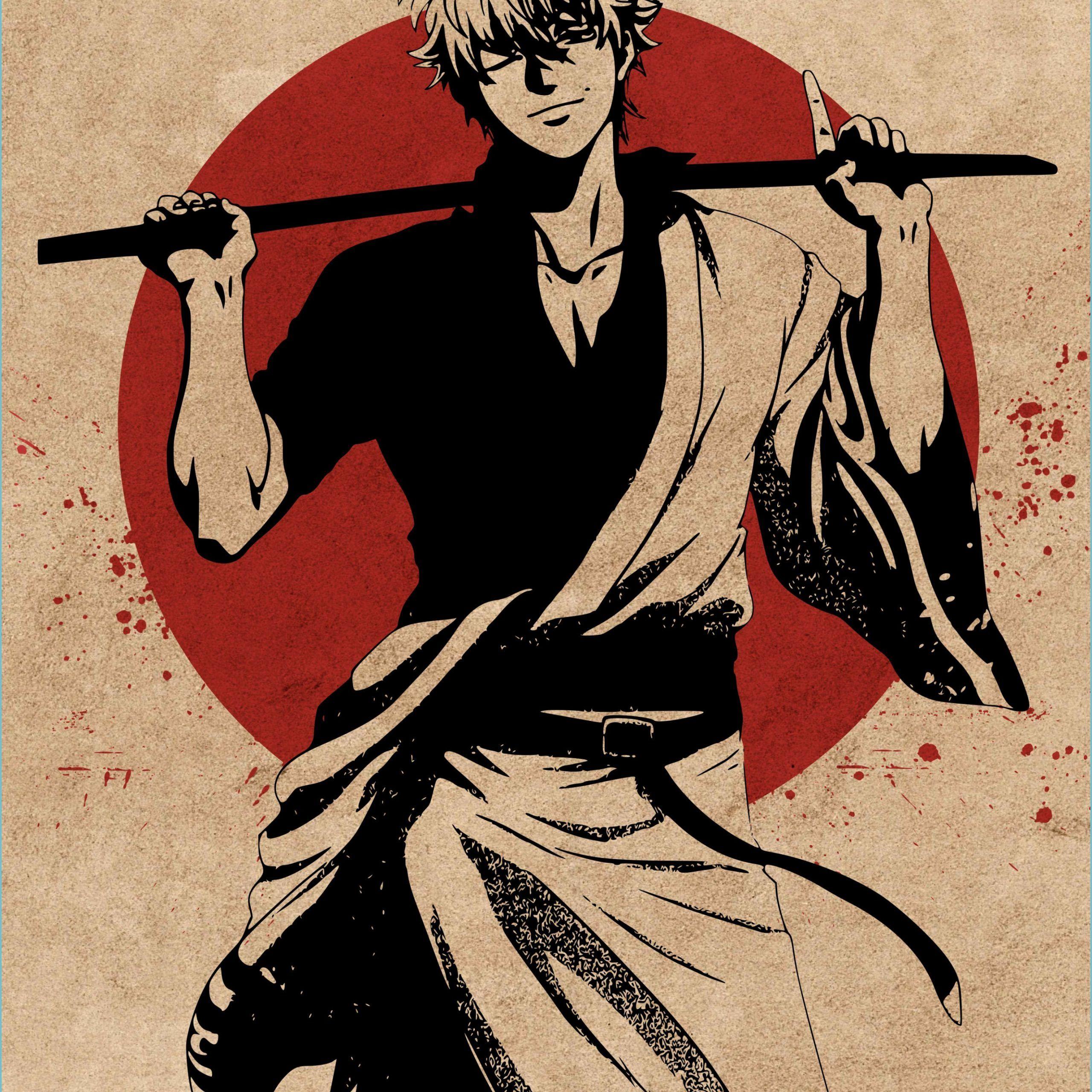 2560x2560 Download Wallpaper Gintama HD Untuk Android/iPhone