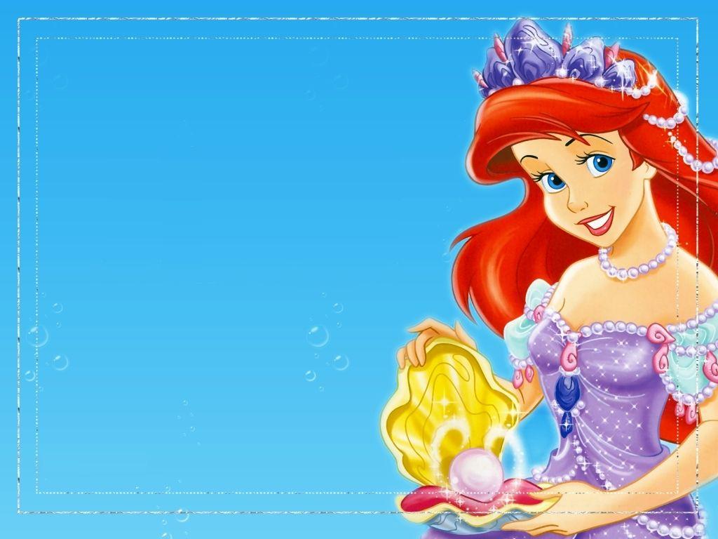 1024x768 Princess Ariel Wallpaper