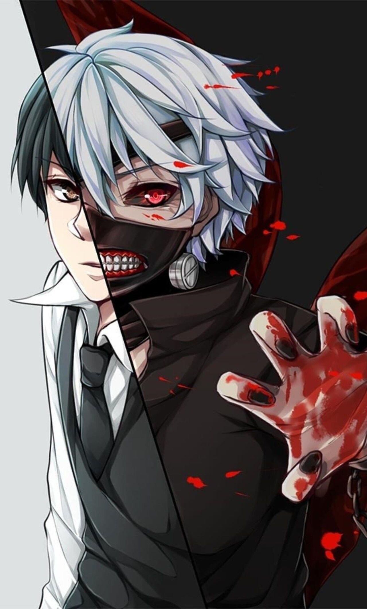 1280x2120 Tokyo Ghoul Anime iPhone HD 4k Wallpaper, Image, Background, Photo and Picture