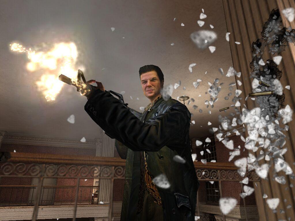 1024x768 Max Payne 1 Shooting