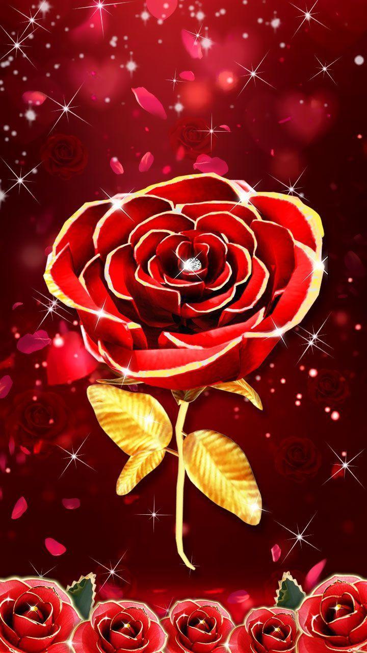 720x1280 Beautiful 3D Wallpaper Mobile. Rose wallpaper, iPhone wallpaper tumblr aesthetic, 3D wallpaper for mobile