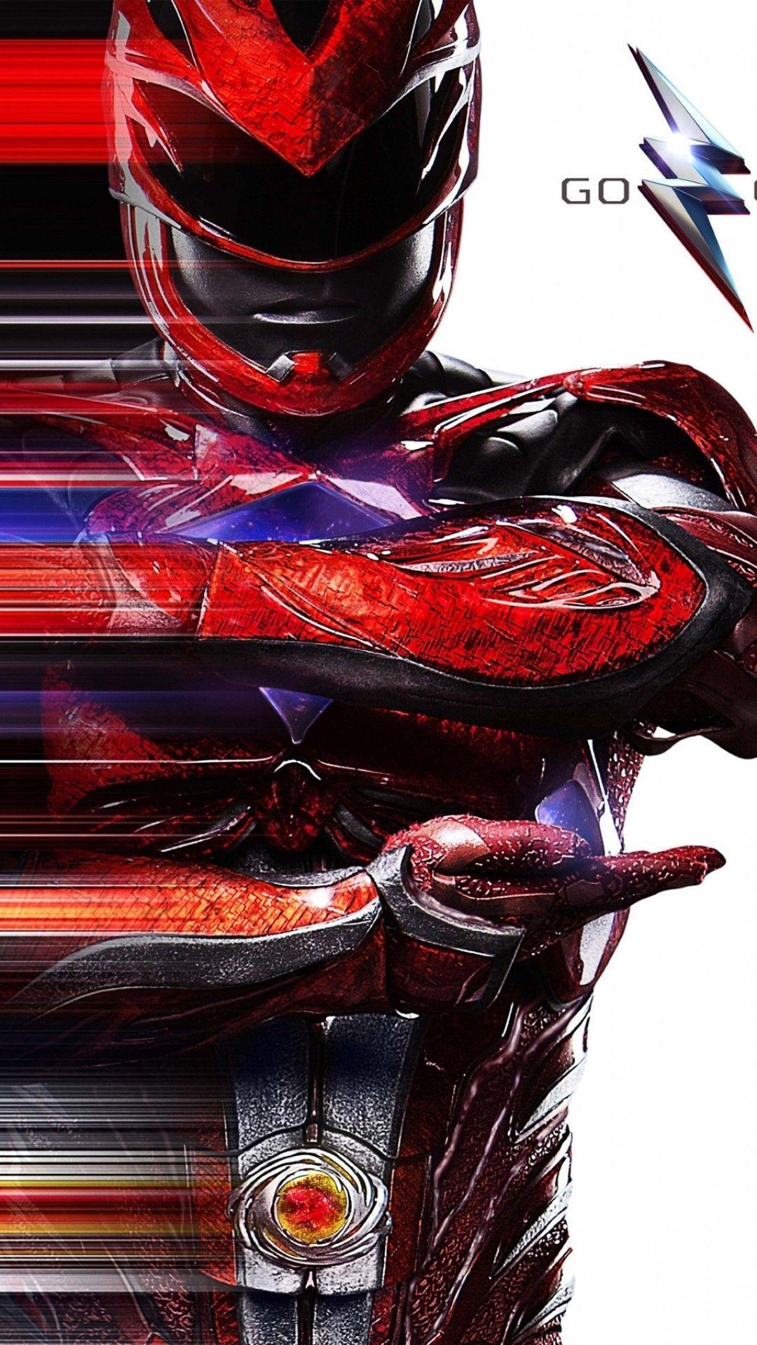 1080x1920 Red Ranger Wallpaper