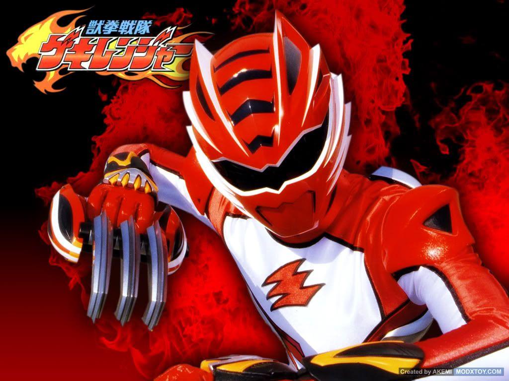 1024x768 Red Ranger Wallpaper