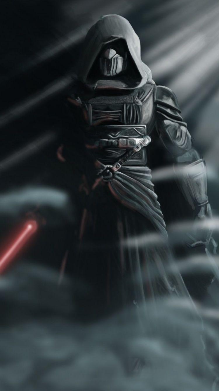 750x1334 Darth Revan Star Wars With Lightsaber iPhone iPhone 6S, iPhone 7 HD 4k Wallpaper, Image, Background, Photo and Picture