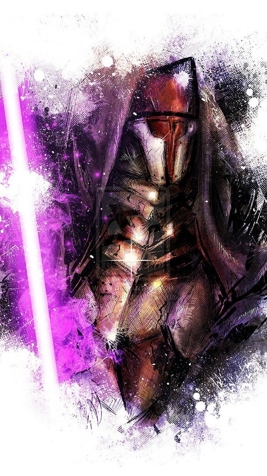 1080x1920 Star Wars Darth Revan iPhone Wallpaper