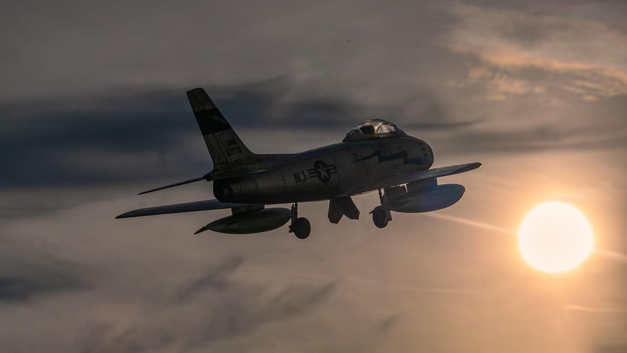 1280x720 Free F86 & Plane Image