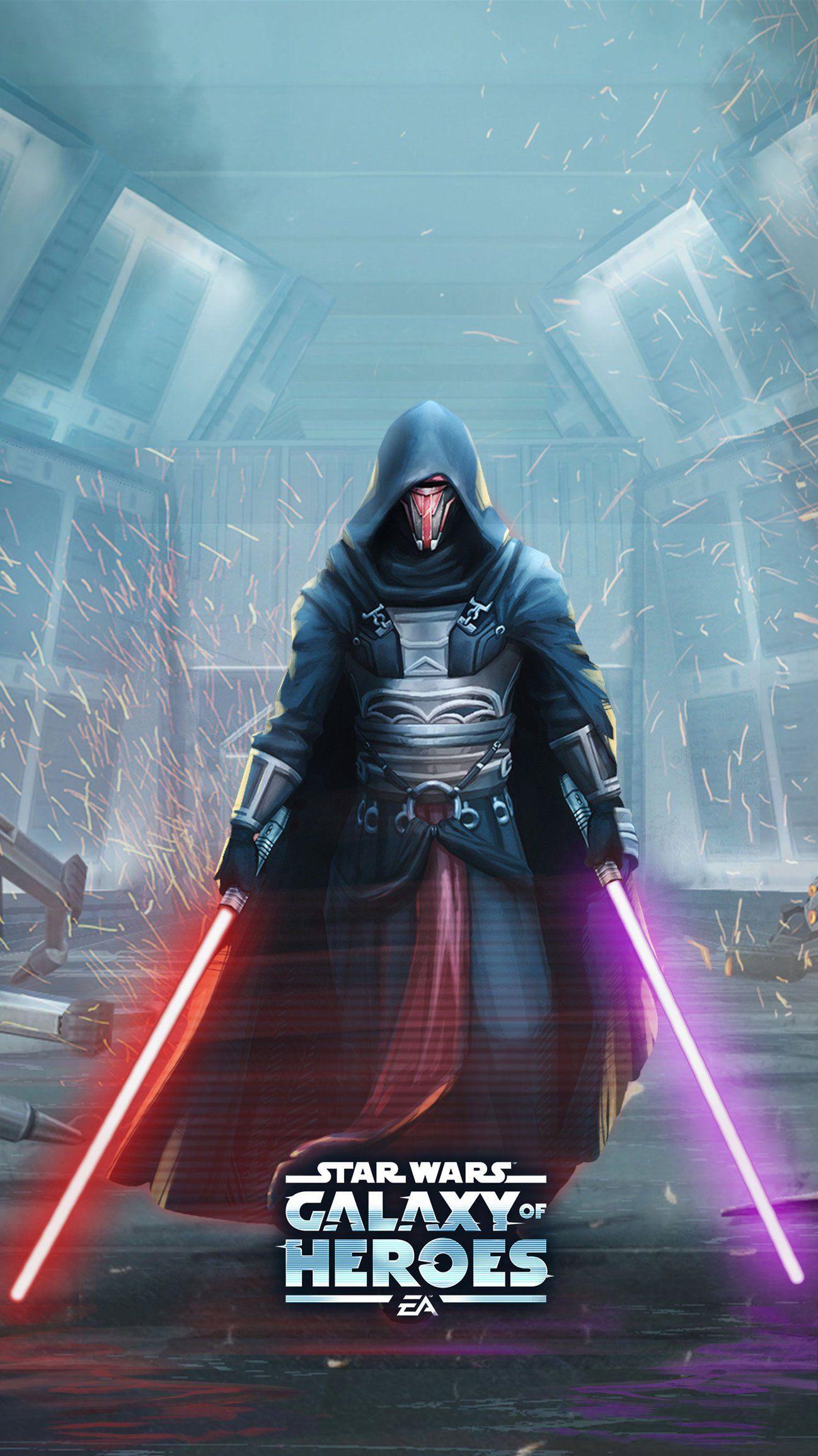 1298x2309 Star Wars Wallpaper Darth Revan