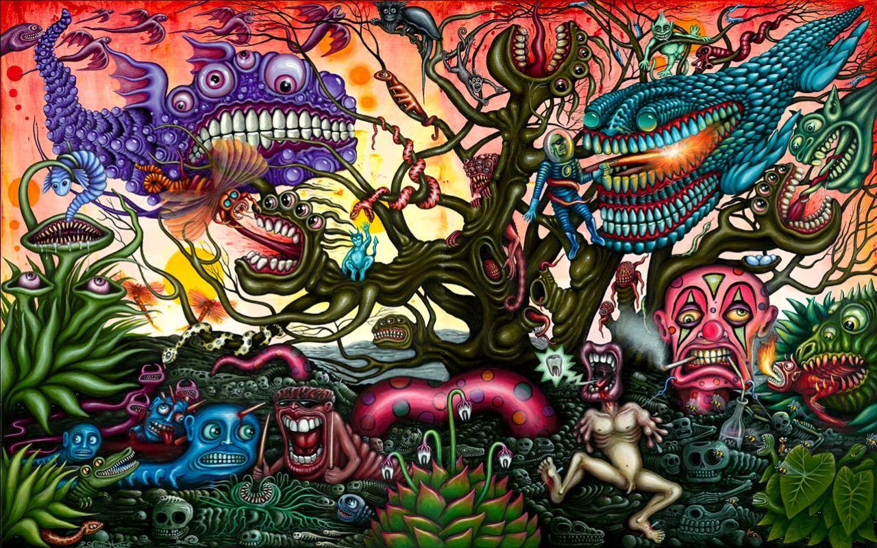1280x801 Psychedelic Wallpaperx801