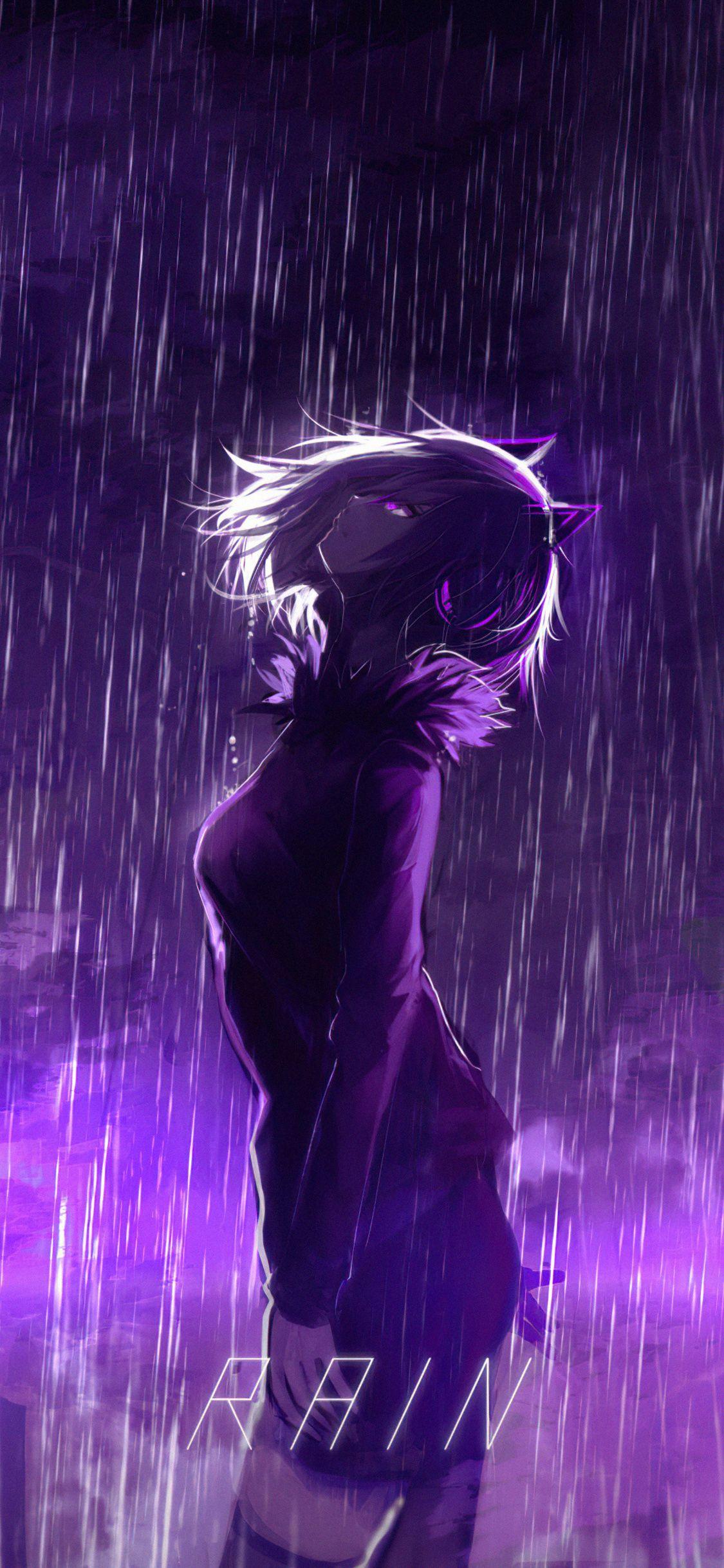 Rain Anime iPhone Wallpapers - Top Free Rain Anime iPhone Backgrounds