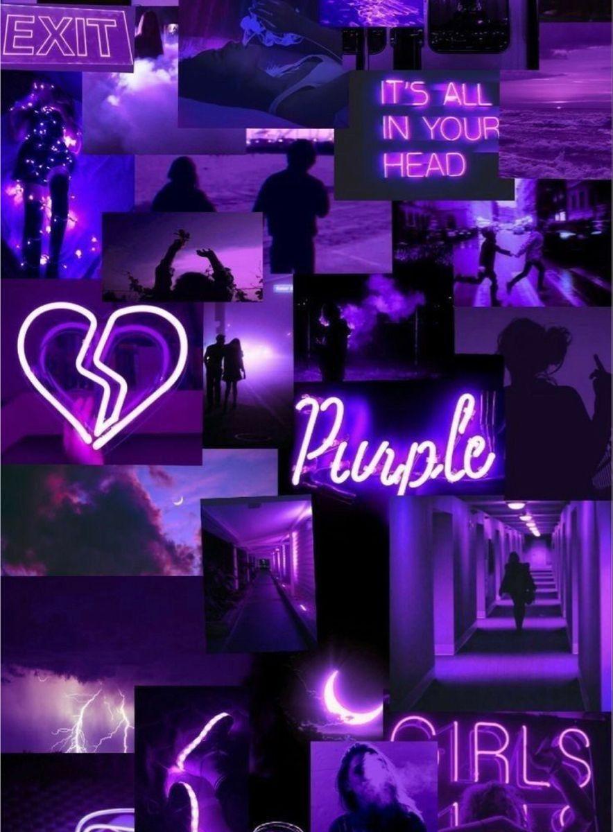 Featured image of post Black And Purple Wallpaper For Girls